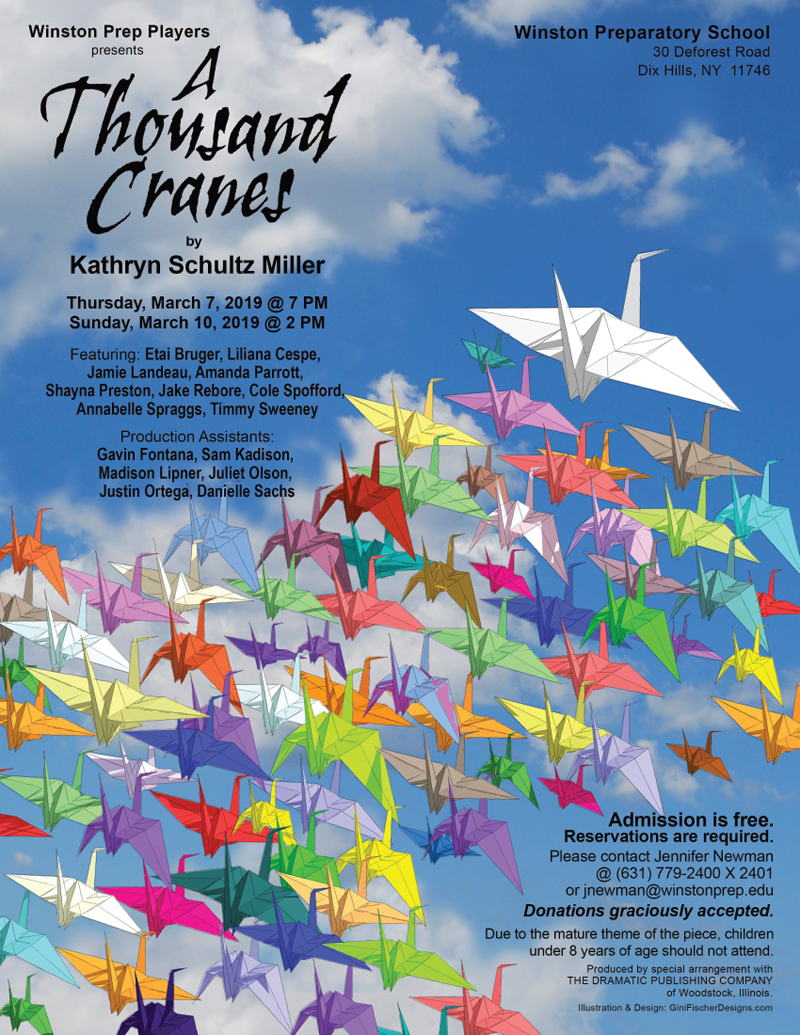 A Thousand Cranes Poster A Thousand Cranes Poster